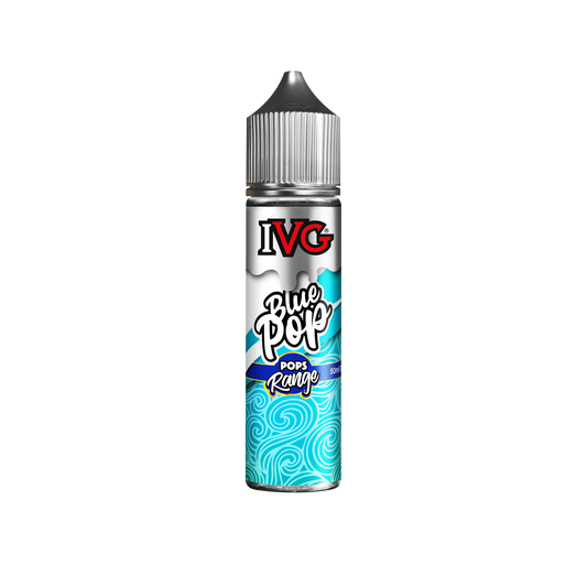 Blue Pop 50ml Shortfill E Liquid by IVG Pops