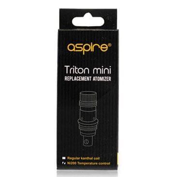 Aspire Triton Mini Coils | NI200 Temprature Control
