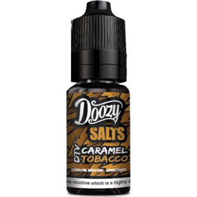Caramel Tobacco 10ml Nicotine Salt E-Liquid by Doozy Vape Co
