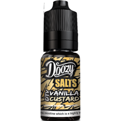 Vanilla Custard 10ml 20mg Nic Salt by Doozy Vape Co