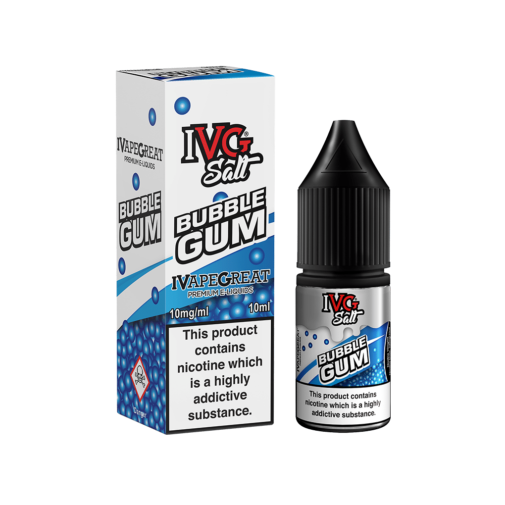 Bubblegum 10ml Nicotine Salt E-Liquid by IVG