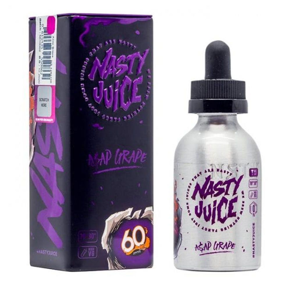 Nasty Juice Asap Grape 60ml Shortfill E-Liquid