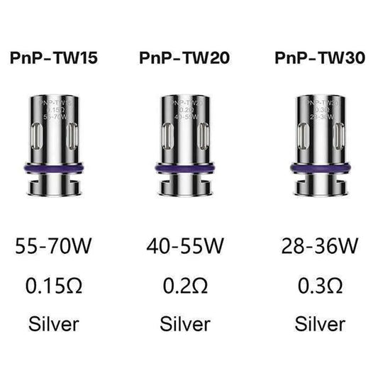 Voopoo PNP TW Replacement Coils (Pack of 5)