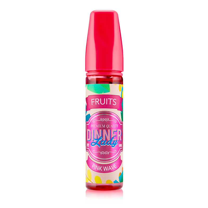 Pink Wave 50ml Shortfill E-Liquid by Dinner Lady Fruits