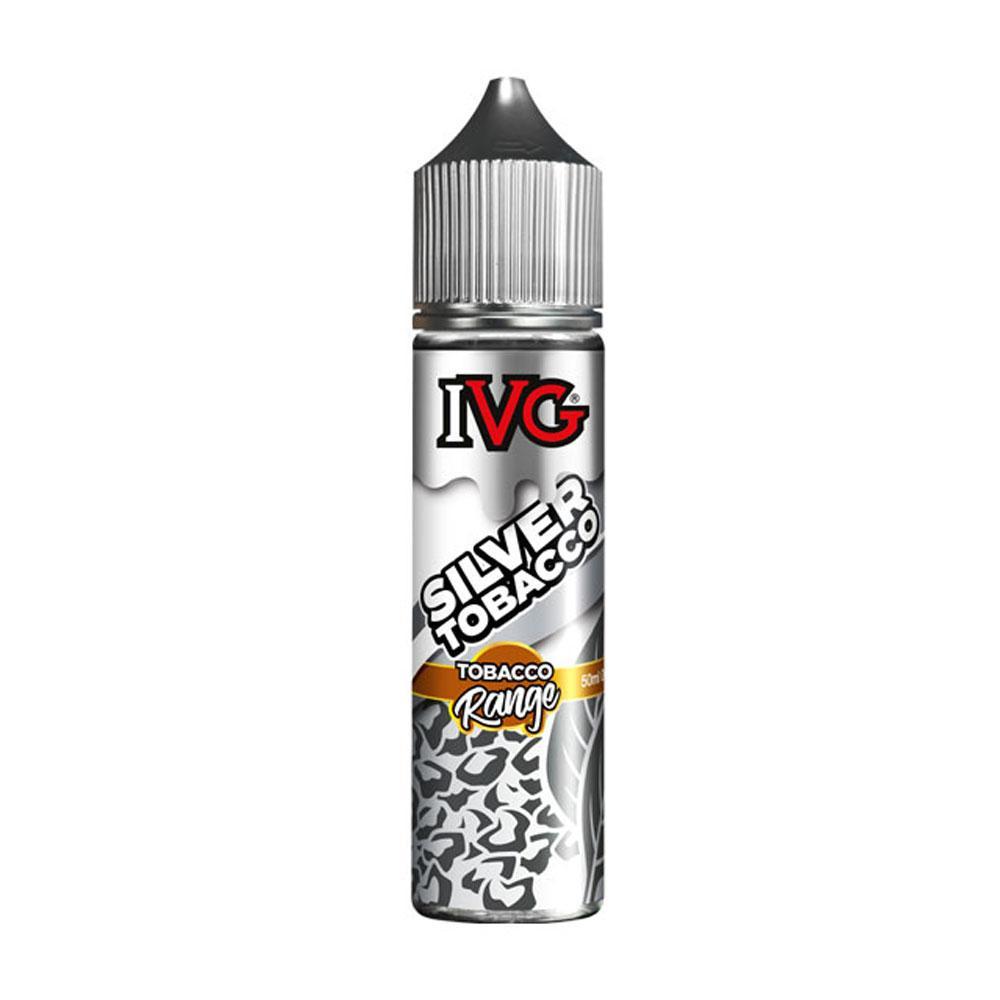 IVG Tobacco 50ml Shortfill E Liquid Silver