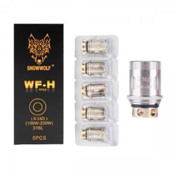 Snowwolf WF-H 0.16 ohm 5/pack Replacement Coils