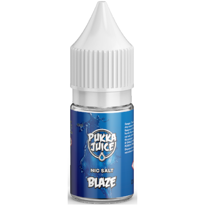 Blaze 10ml Nicotine Salt E-Liquid by Pukka Juice