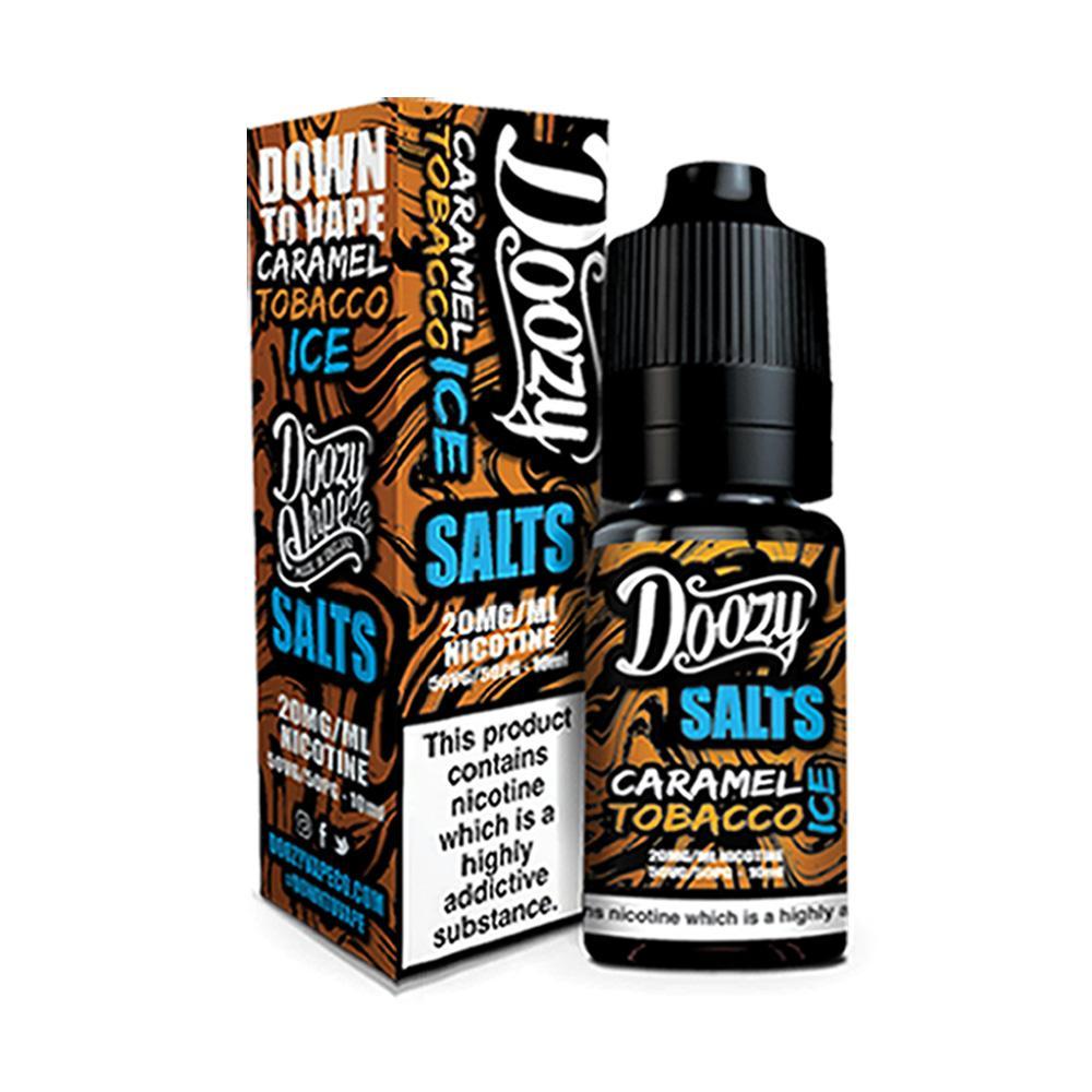 Caramel Tobacco Ice 10ml Nicotine Salt E-Liquid by Doozy Vape Co
