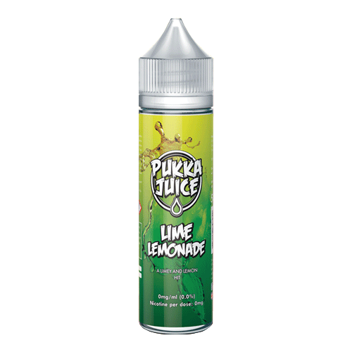 Lime Lemonade 50ml Shortfill E-Liquid by Pukka Juice