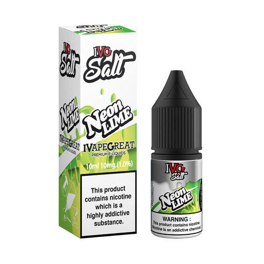 Neon Lime 10ml Nicotine Salt E-Liquid by IVG