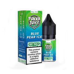 Blue Pear Ice 10ml Nicotine Salt E-Liquid by Pukka Juice