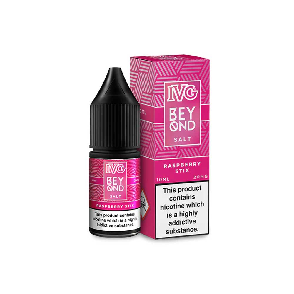 IVG Beyond Raspberry Stix 10ml Nic Salt E Liquid