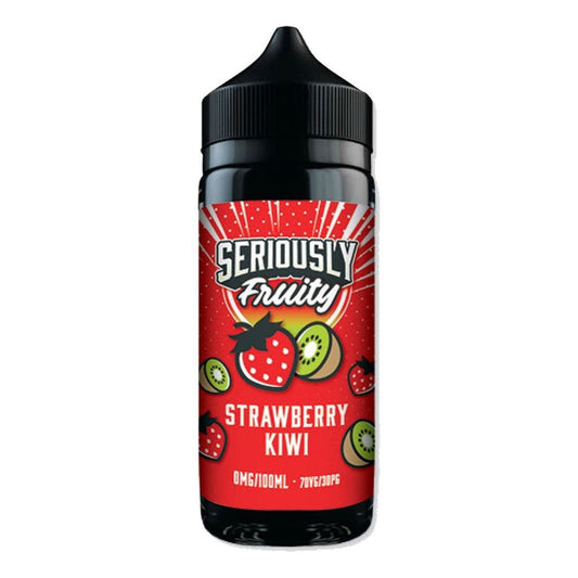 Seriously Fruity Strawberry Kiwi 100ml Shortfill E Liquid By Doozy Vape