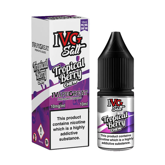 Tropical Berry 10ml Nicotine Salt E-Liquid by IVG