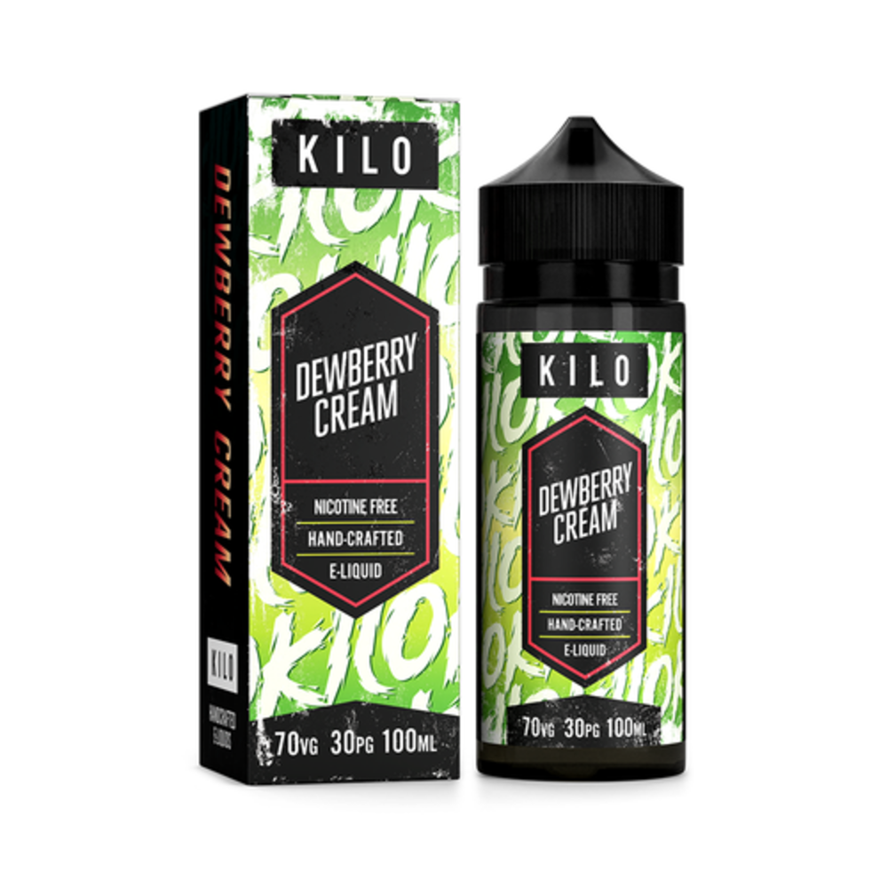 Kilo Dewberry Cream 100ml Shortfill E Liquid