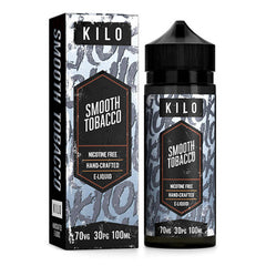 Kilo Smooth Tobacco 100ml Shortfill E Liquid